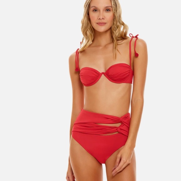 NWT Agua Bendita Donna Underwire Bikini Top - Picture 15 of 16